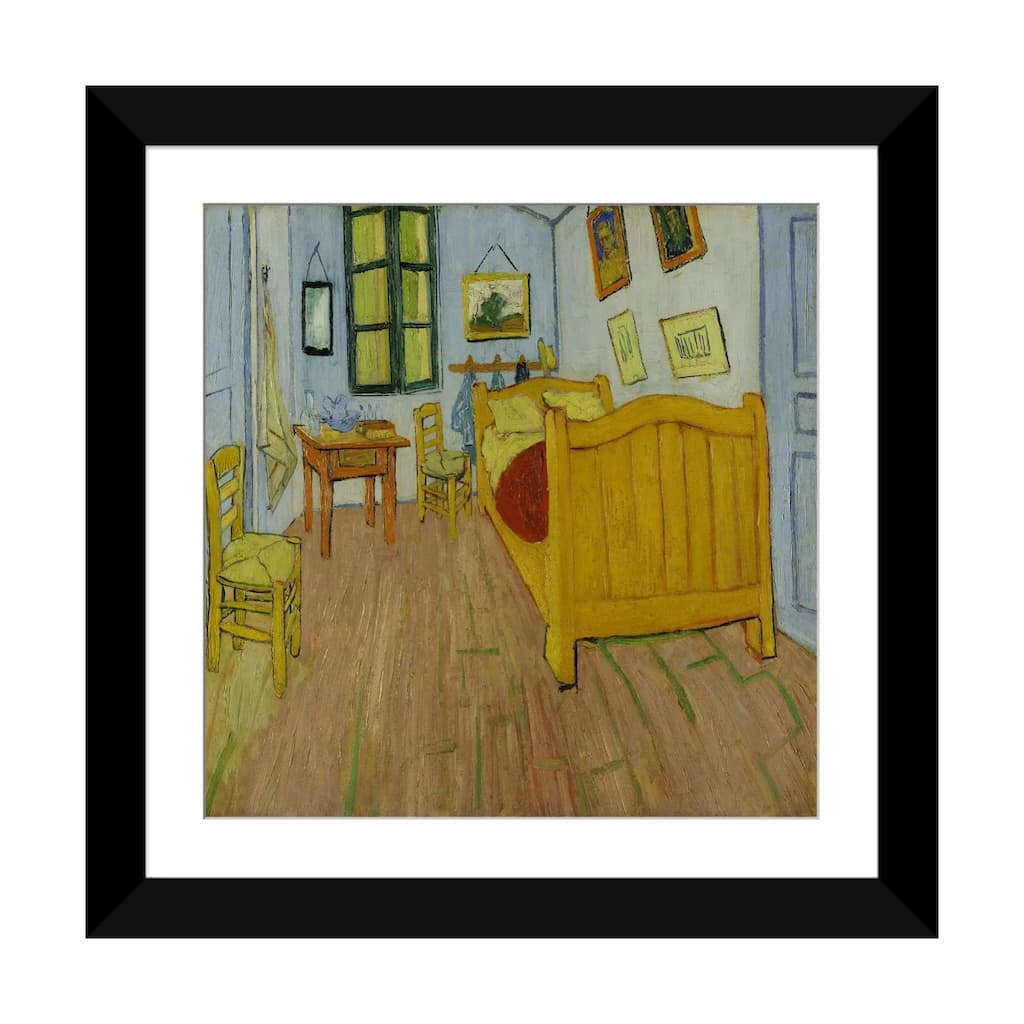 iCanvas "Bedroom In Arles, First Version, October 1888 (van Gogh Museum)" by Vincent van Gogh