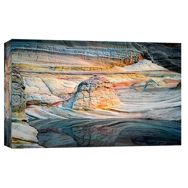 PTM Images 9-101952 PTM Canvas Collection 8" x 10" - "Coyote Bluffs 1" Giclee Canyons Art Print on Canvas