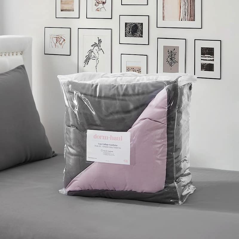 Dorm Haul® - Cozy College Comforter Set - Twin XL Reversible Bedding