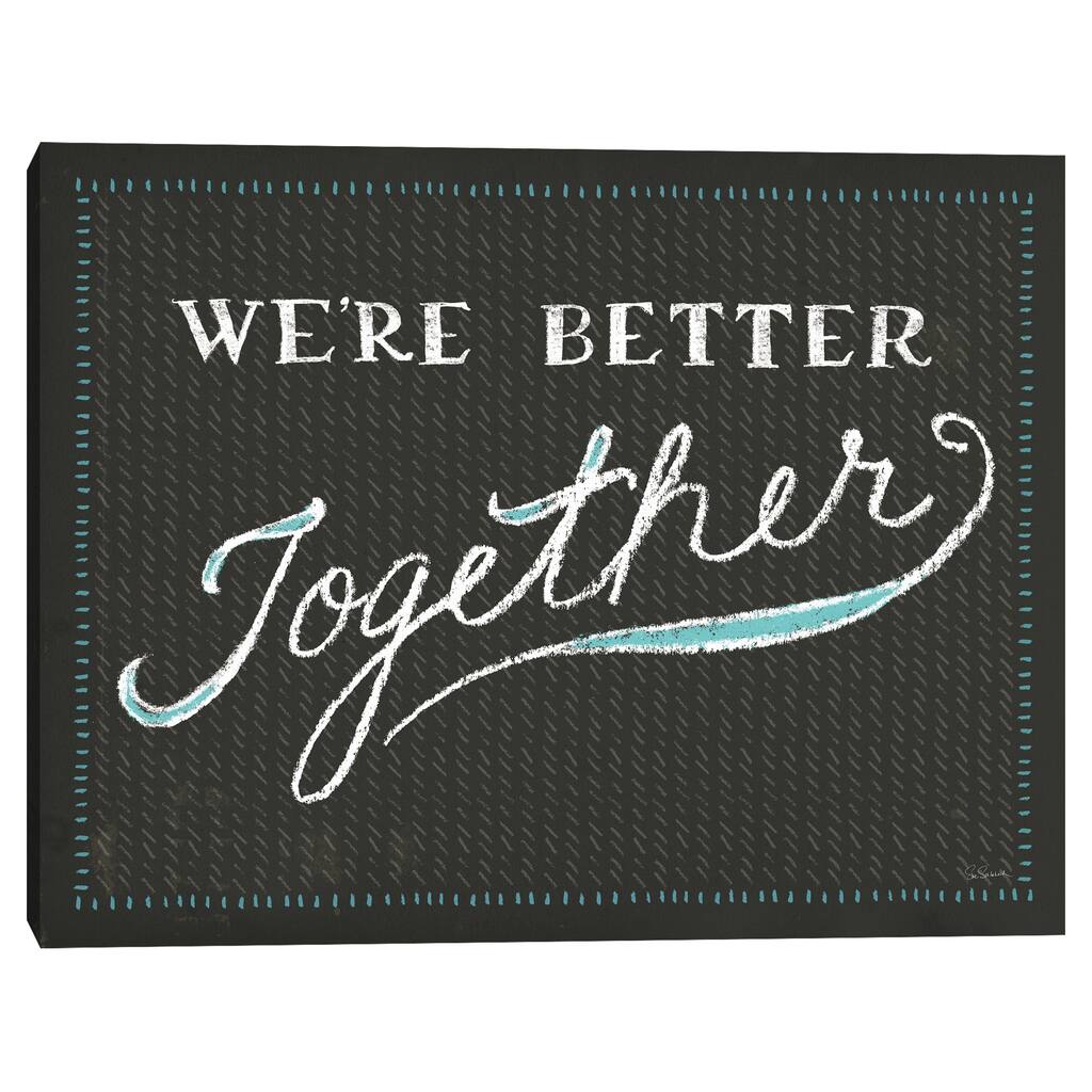 Together V Canvas Art Print
