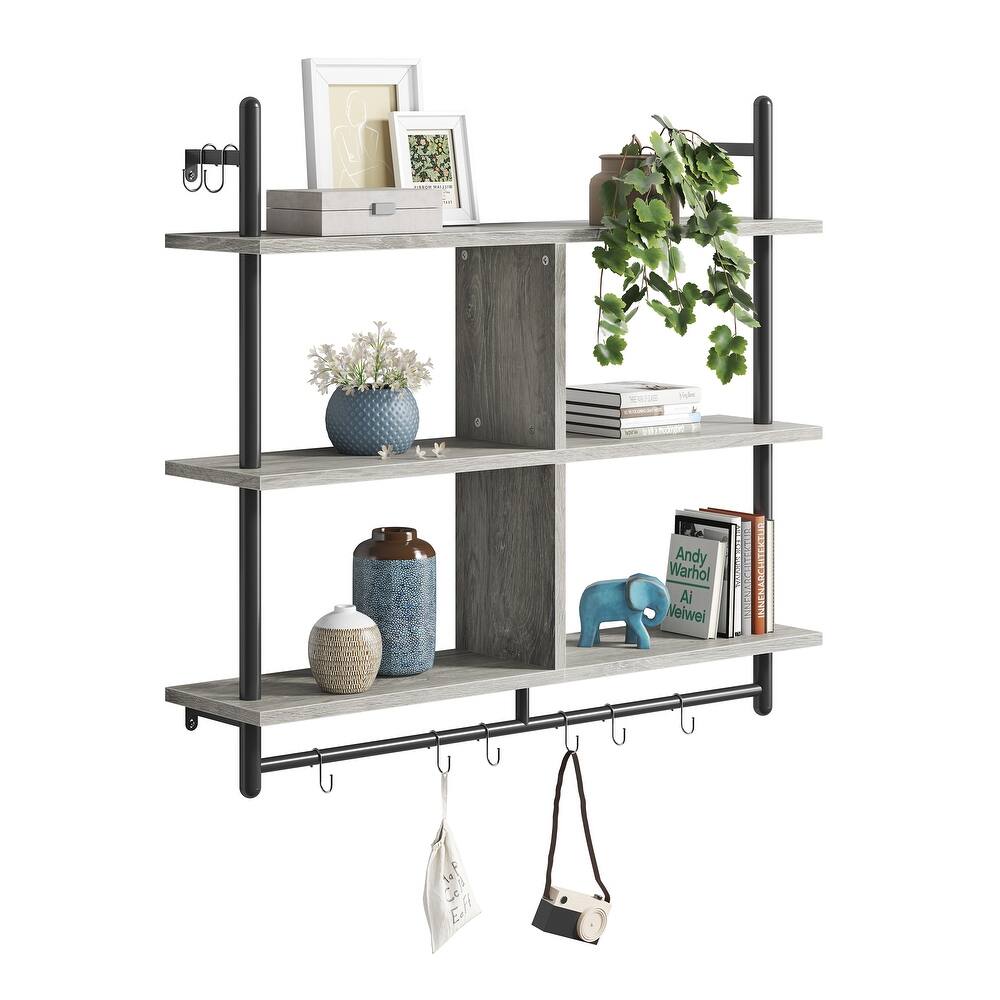 41 inch Wall Shelves 3-tiers Floating Shelf - 41 inch