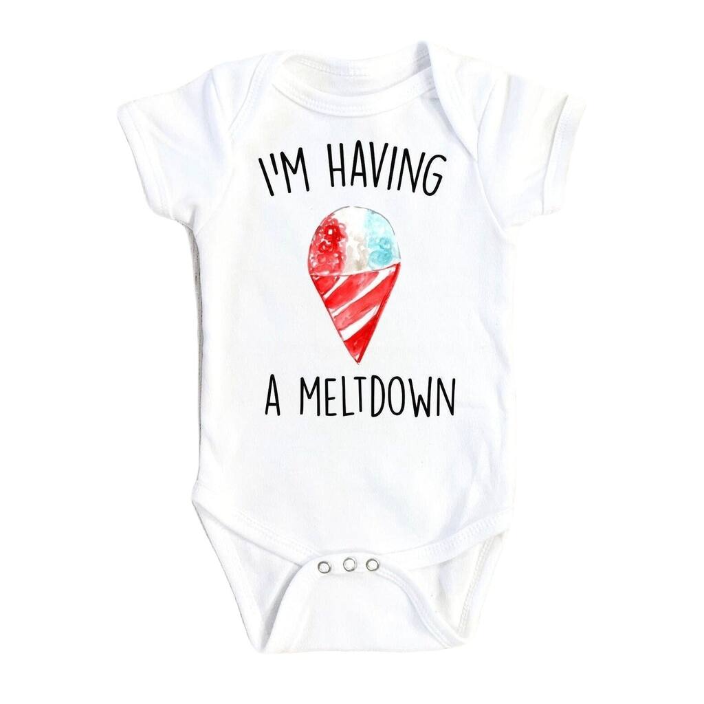 Snocone Summer - Baby Boy Girl Clothes Infant Bodysuit Funny Cute Newborn