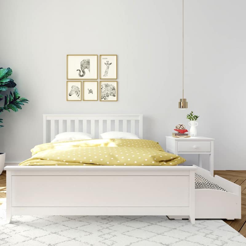 Max and Lily Queen Bed with Storage Drawers