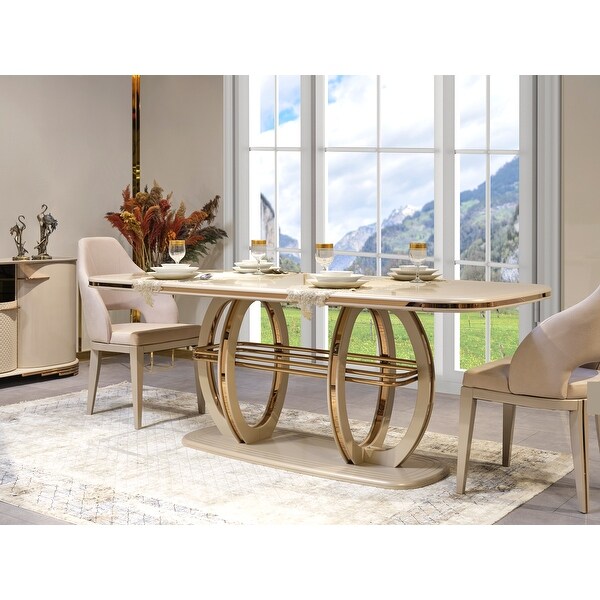 Modern 6 2025 person dining table
