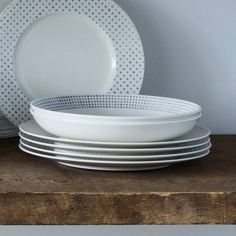 Noritake Hammock Set of 4 Dinner Bowls, 9-3/4"