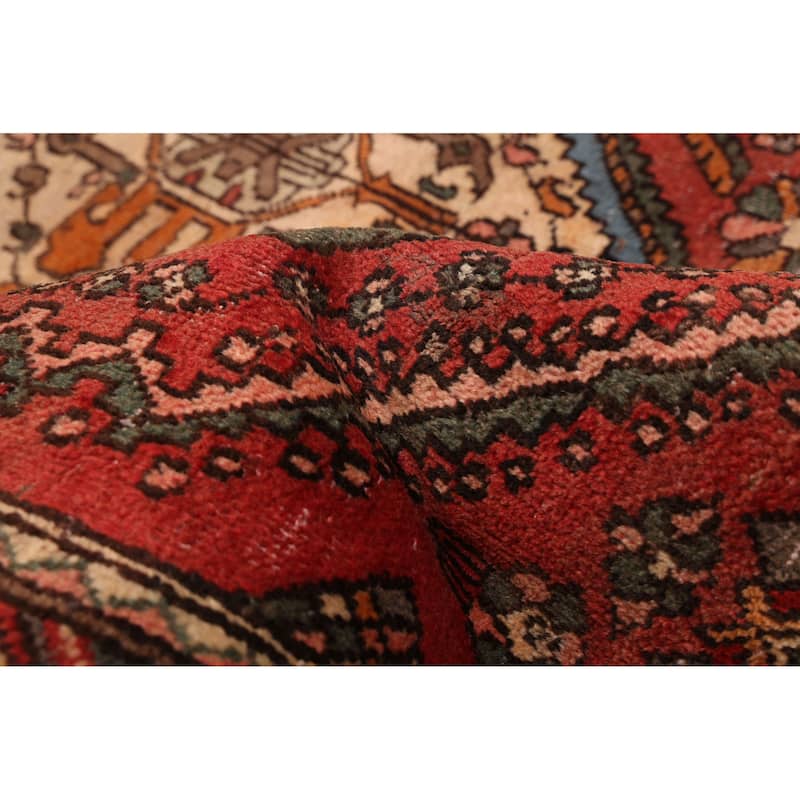 ECARPETGALLERY Hand-knotted Konya Anatolian Red Wool Rug - 4'7 x 9'4