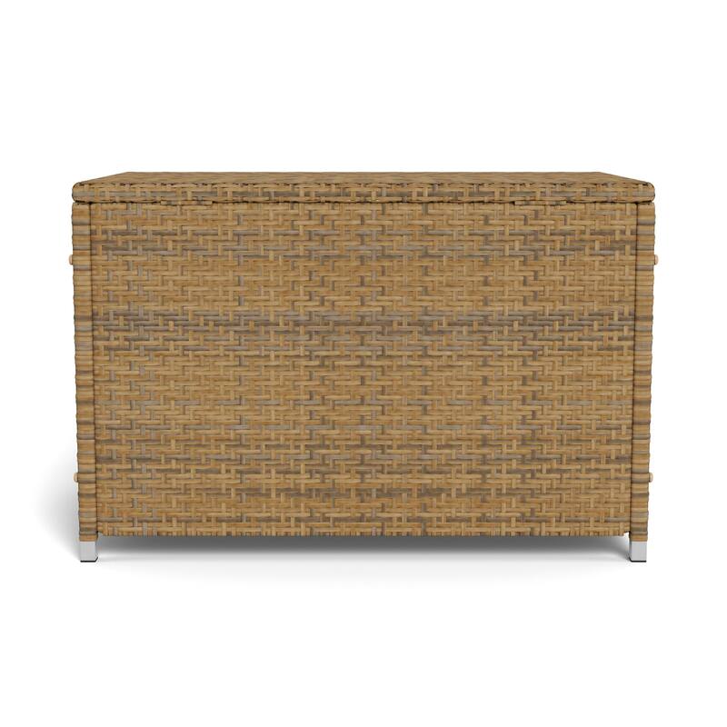 Stonewick Tree Bark Outdoor Wicker Medium Storage Box