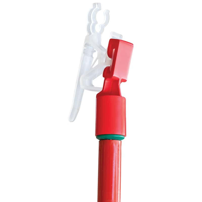 Set of 25 Ladderless Red and Green Light Hanging Kit 11ft - 41"
