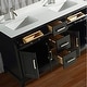 preview thumbnail 17 of 33, Vanity Art 60" Double Sink Bathroom Vanity Set with Engineered Marble Top and Free Mirror