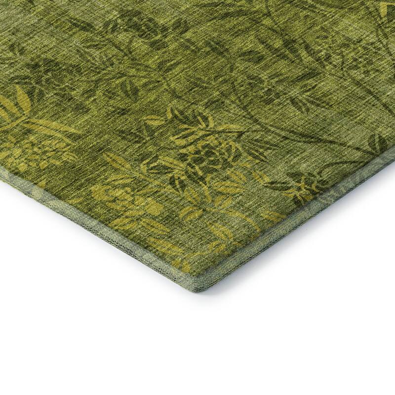 Premium Washable Super Soft Floral Imprints Mayfield Rug