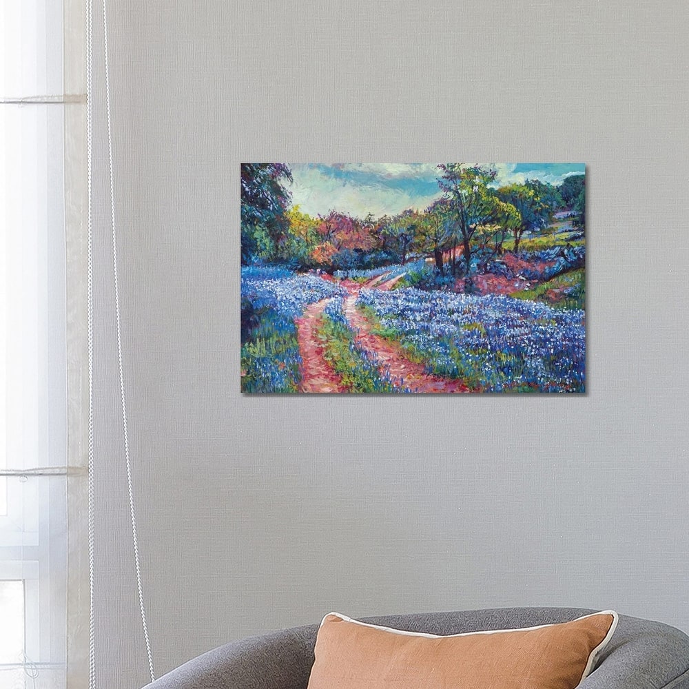 iCanvas "Texas Bluebonnets" by David Lloyd Glover Canvas Print