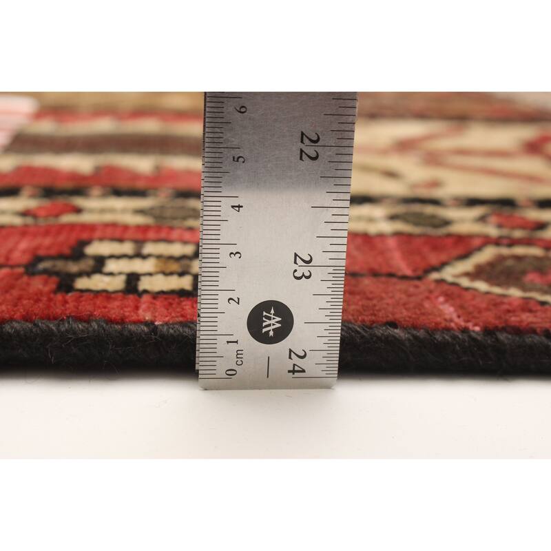 ECARPETGALLERY Hand-knotted Kayseri Red Wool Rug - 4'6 x 7'11