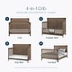 preview thumbnail 3 of 15, Child Craft Lucas 4-in-1 Convertible Baby Crib
