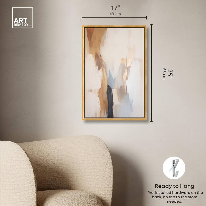 Sandstone Stillness II Canvas by Art Remedy