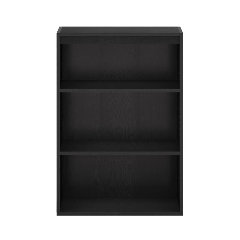 Furinno Pasir 3-Tier Open Shelf - Blackwood