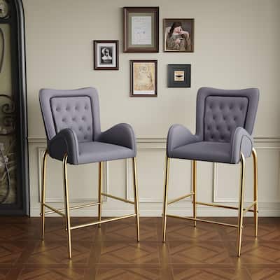28.75Inch Counter Height Bar Stools Set Of 2