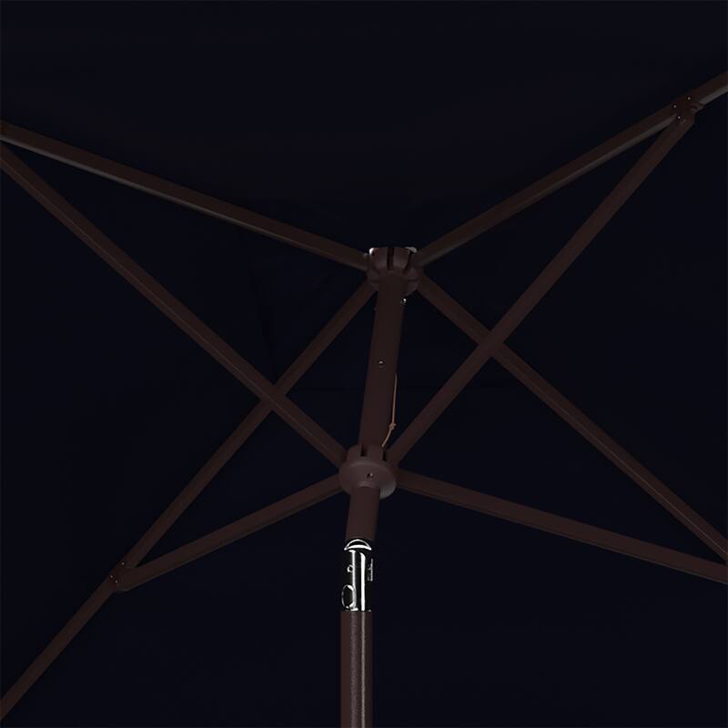 SAFAVIEH Outdoor Living Zimmerman 7.5-foot Square Market Umbrella