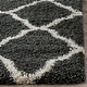 preview thumbnail 23 of 145, SAFAVIEH Hudson Shag Ariola Trellis 2-inch Thick Rug