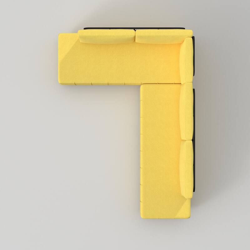 Modern Upholstered Sectional Sofa