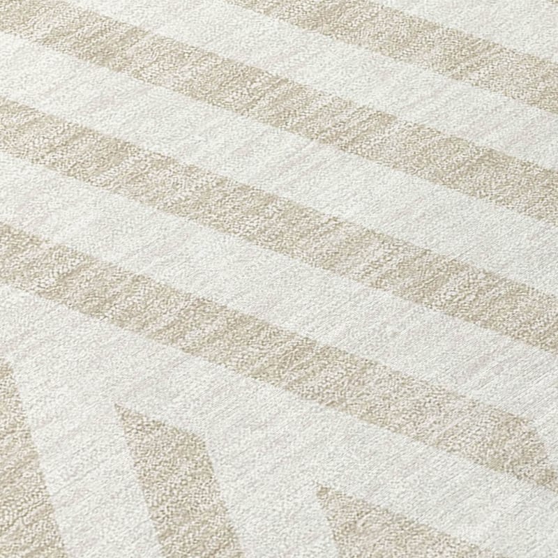 Machine Washable Indoor/ Outdoor Modern Diamonds Chantille Rug