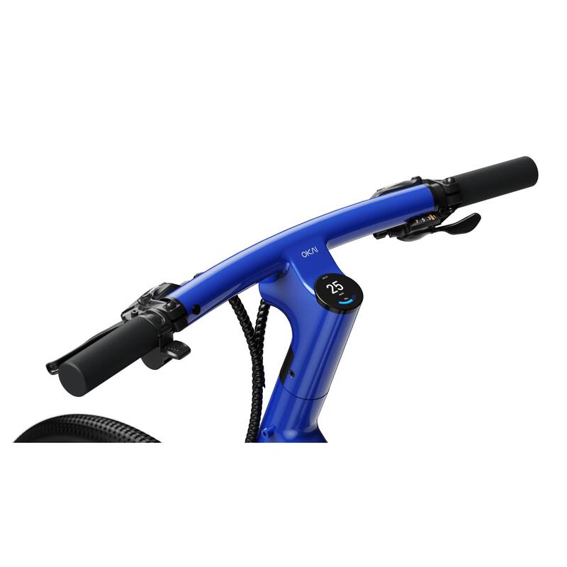 Minimalist Step-through e-Bike - Long Operating Range, High Speed, Bolt Blue - 21