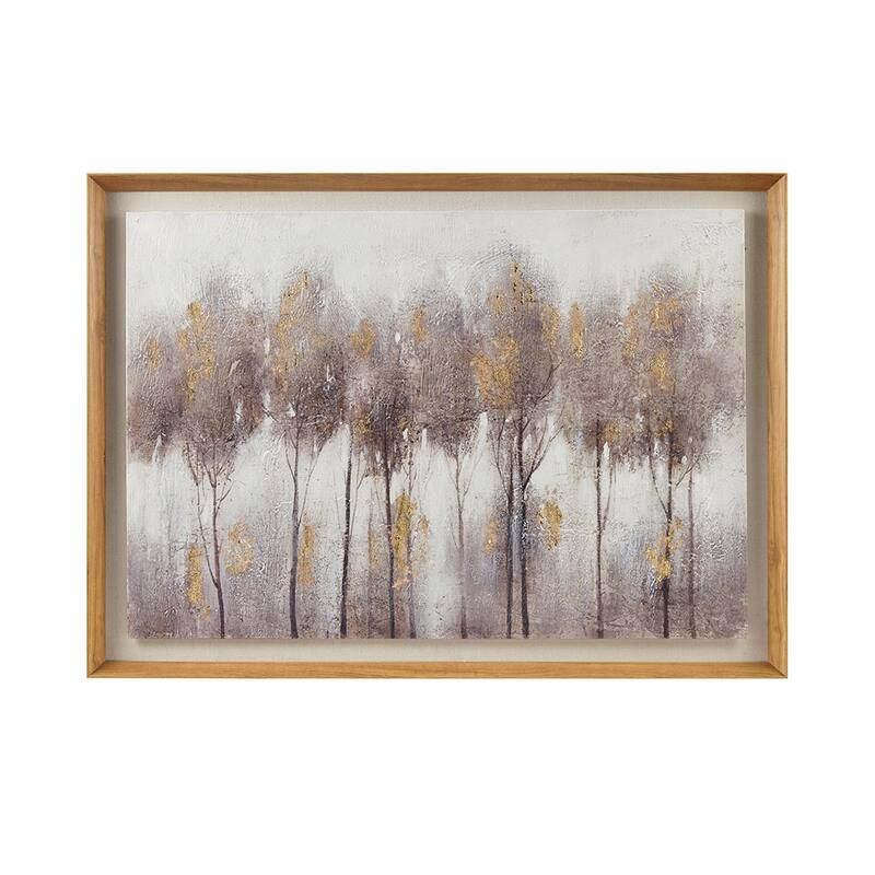Gracie Mills Louise Tranquil Sorbet Sky Gel Coat Canvas