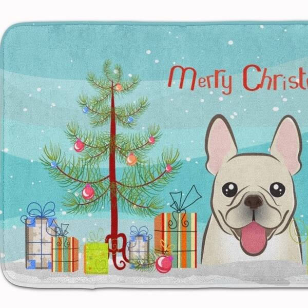 Shop Carolines Treasures Bb1610rug Christmas Tree French Bulldog