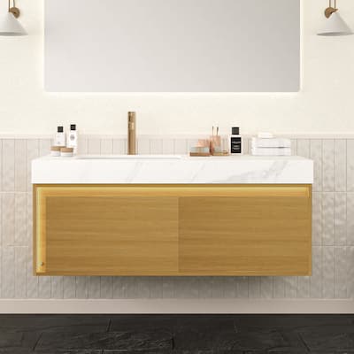 Floating Bathroom Vanity with Sink