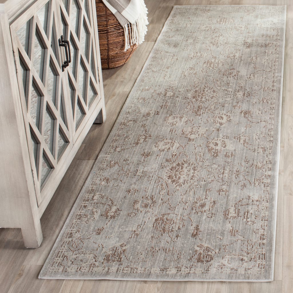 SAFAVIEH Valencia Suheyla Distressed Vintage Boho Oriental Polyester Rug