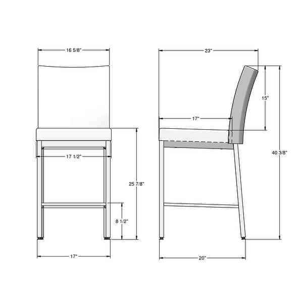 Amisco Perry Counter Stool