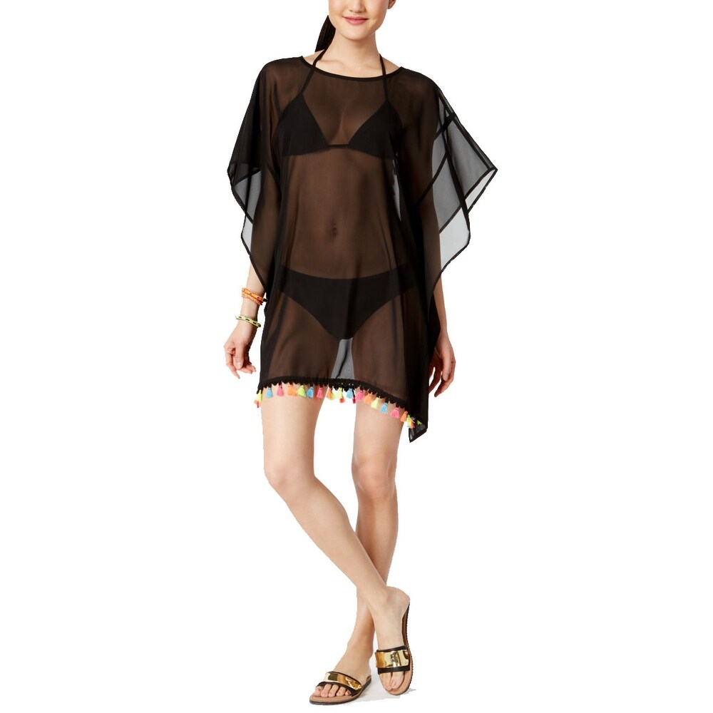 poncho swimsuit cover up