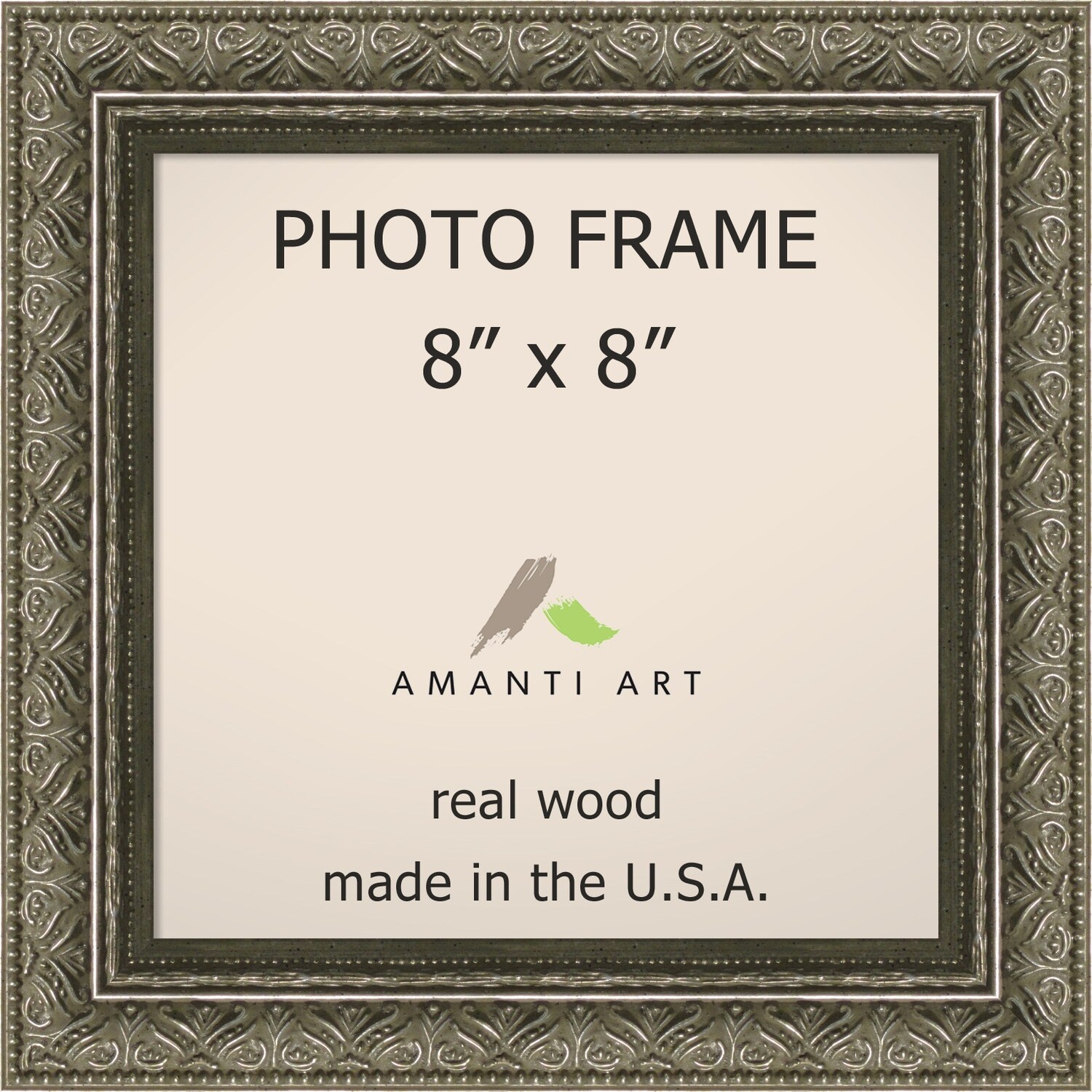 barcelona pewter photo frame 8x8 10 x 10 inch