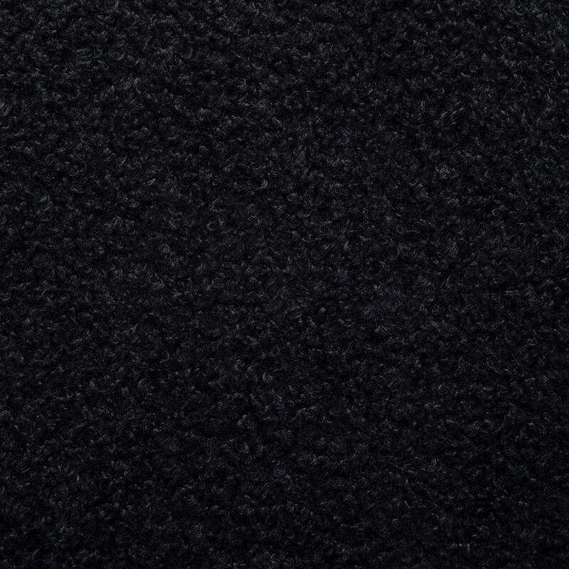 SEYNAR Modern Faux Sherpa Upolstered High Back Armless Accent Chair Set of 2