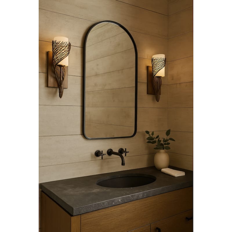 Varaluz Flow 1-Light Wall Sconce - Left