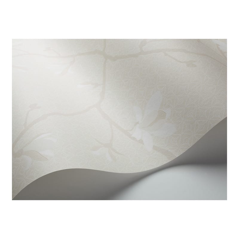 Borastapeter Sabella Grey Magnolia Branch Wallpaper - 20.9 x 396 x 0.025
