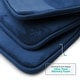 preview thumbnail 142 of 153, Empyrean Ultra Soft Plush Bathroom Rug - Non-Slip, Velvet, Memory Foam Bath Mat - Set of 2