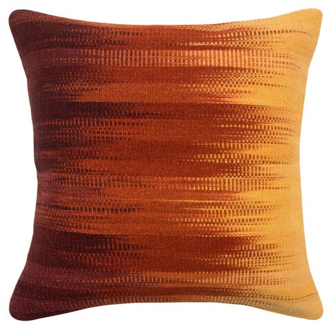 Textured Stripe Decorative Pillow