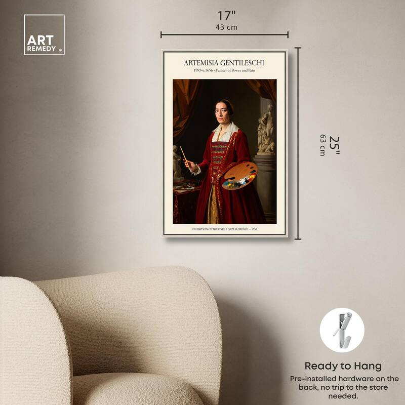 Painter of Power Canvas by Art Remedy