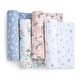 preview thumbnail 47 of 50, aden+anais essentials 4-Pack 100% Cotton Muslin Swaddle Blankets