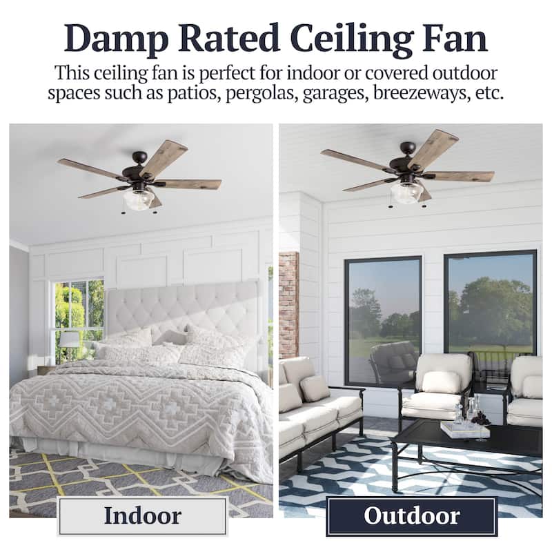 Copper Grove Strang Indoor/ Outdoor Ceiling Fan - 52-inch