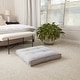 preview thumbnail 18 of 20, Square Tufted Floor Pillow
