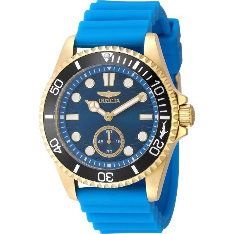 Invicta Men's 49353 Pro Diver Quartz VD78 Light Blue Dial Watch - Light Blue