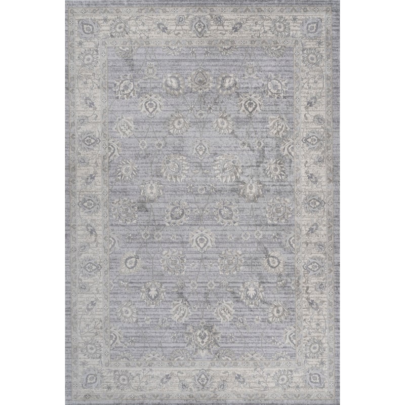 JONATHAN Y Traditional Persian Vintage Moroccan Area Rug - 8 X 10 - Light Gray