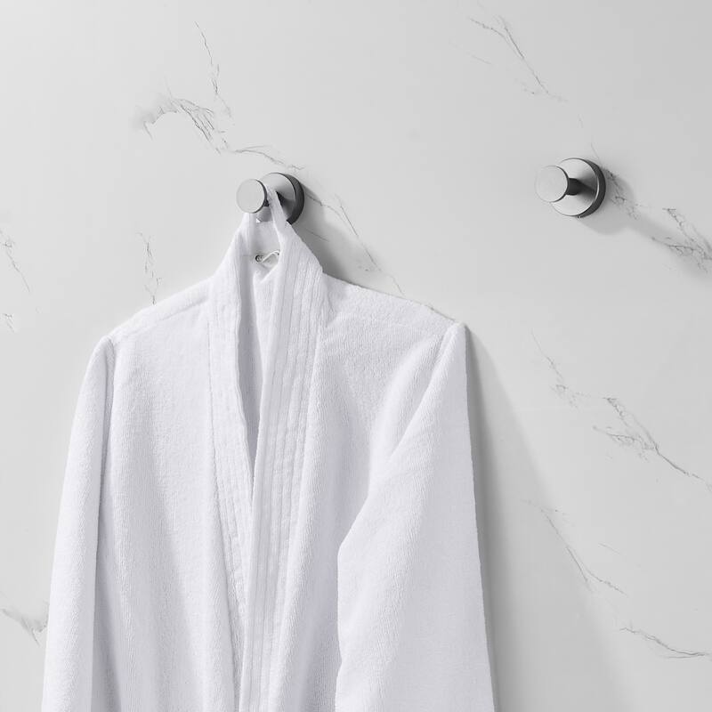 Round Base Wall Hanging Coat Hook with Screws Hook