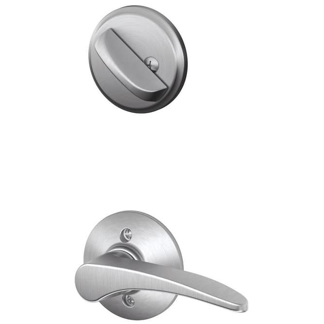 Schlage Manhattan Left Handed Single Cylinder Interior Pack - Exterior
