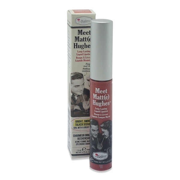 theBalm Meet Matte Hughes - Committed Lip Color 0.25 Oz