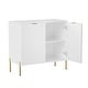preview thumbnail 17 of 56, Clihome 2-Door Storage Media Accent Buffet Sideboard