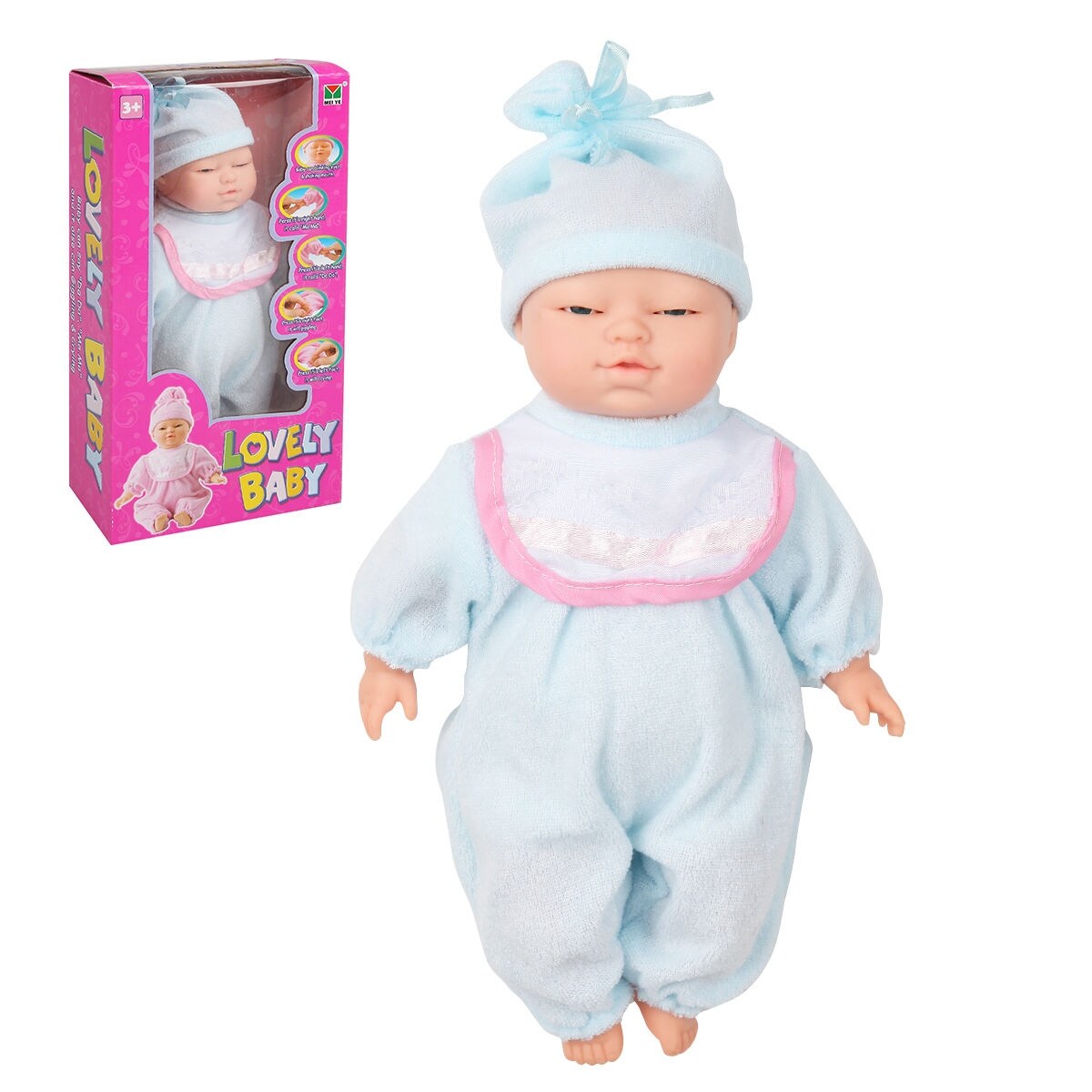 Shop Costway 14 Electric Smart Doll Handmade Lovely Baby Doll Clothes Hat Gift Overstock 18531920