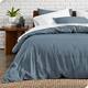 Bare Home Soft Hypoallergenic Microfiber Duvet Cover and Sham Set - Coronet Blue - Twin - Twin XL