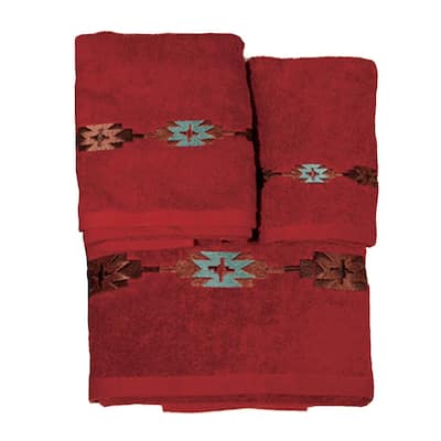 Paseo Road by Hiend Accents Socorro Embroidered Towel Set, 3PC